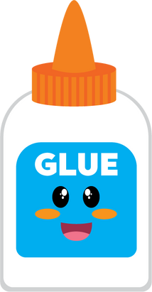 Glue Illustration